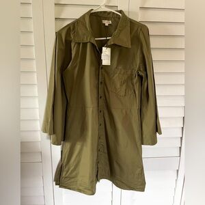 Acacia Harlow dress in cypress